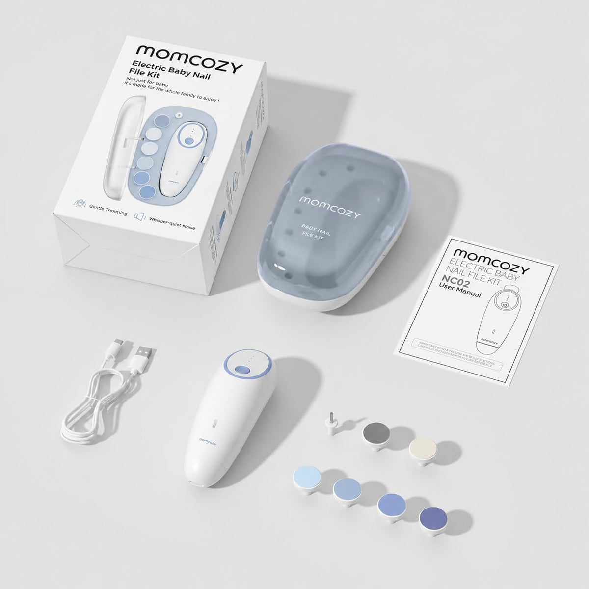 Lime à ongles électrique bébé Momcosy Momcosy