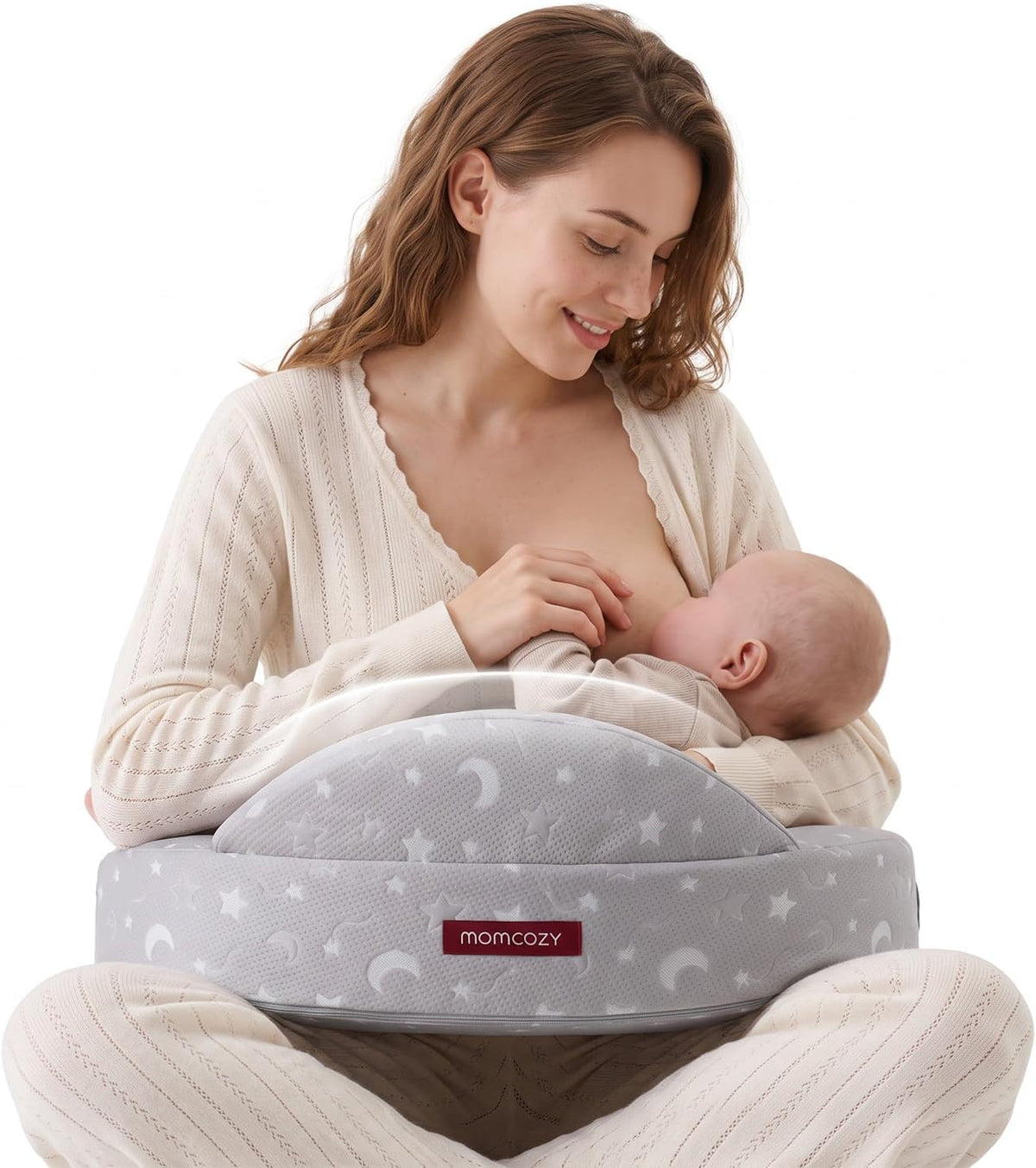 Coussin d'allaitement avec rebord de sécurité ANA MAMA