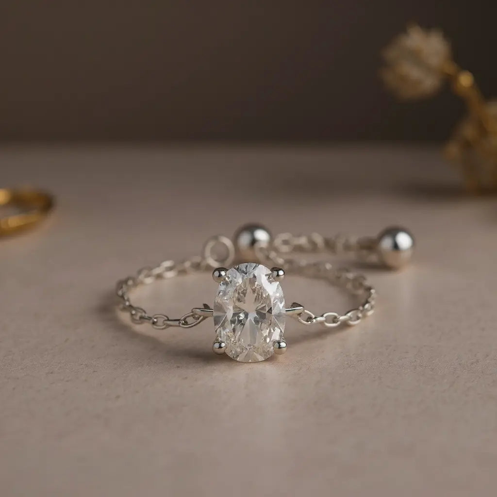 Bague chaine Lilly BELAR Jewellery